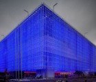 Solar Shanghai Pavilion Made of Recycled CD Cases Nears Completion!