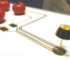 Table Lamp Powered Completely by Tomatoes!