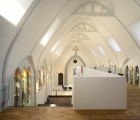 Chapel Transformed Into Stunning Modern Residence in Utrecht