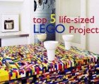 Top 5 Life-Sized LEGO Projects!