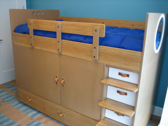 CASAKids Oscar's Bed casa kids, CASAKids, eco loft bed, Green Furniture, green kids, green kids rooms, loft beds, modern baby, modern home, sustainable baby furniture, sustainable loft bed, toddler bed, toddler room