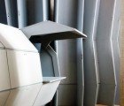 Futuristic Space Station Made From Reclaimed Doors
