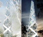 Spiraling Eco Tower Provides Suburban-Style Living in the City