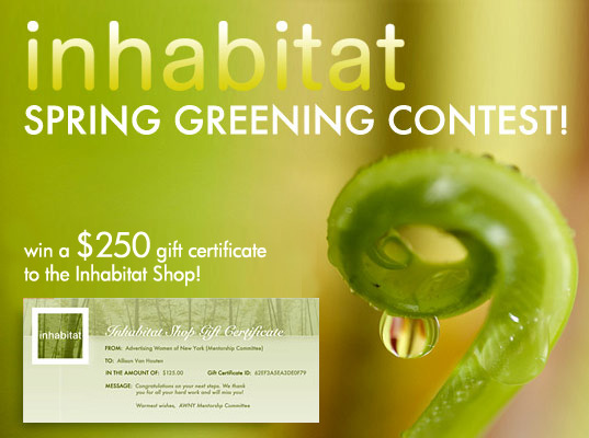 Spring Greening DIY Design Competition sustainable design, green design, industrial design, diy design, recycled materials, inhabitat spring greening diy design competition, green furniture, green interior design