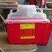 biohazard, waste, landfill, recycle, upcycle, syringe, cement, eco cement, building materials
