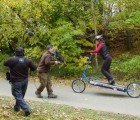Treadmill Bike is a Creative Workout on Wheels