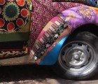 Bojka Bug: A VW Beetle Covered in Vintage Fabrics