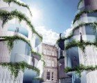 Cleaved Apartment Complex in London Creates Its Own Garden Views
