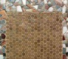 Recycled Wine Corks Make Stylish Penny Tile Flooring