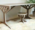 April Hannah’s Tree Table Kids Furniture Grows in BKLYN
