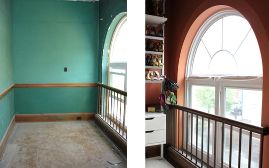 The Foundry - Before and After The Foundry, lynne allard, jesse matulis, pepsi, pepsi refresh grant, new york, renovation, greenovation, eco friendly matierals, green materials, energy efficiency, adaptive reuse, art, eco art, artist in residence program, eco design, green design, sustainable building