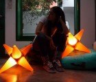 Ultra Mod Cone Light Made from Recycled Traffic Cones