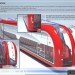 high speed train, maglev train, solar panels, solar power, solar powered train, bombardier, Eco4 trains, energy efficient train, energy saving train, train concept, green transportation, alternative transportation, green design, eco design