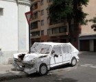 Artist Don Lucho Creates a Familiar World Out of Recycled Cardboard