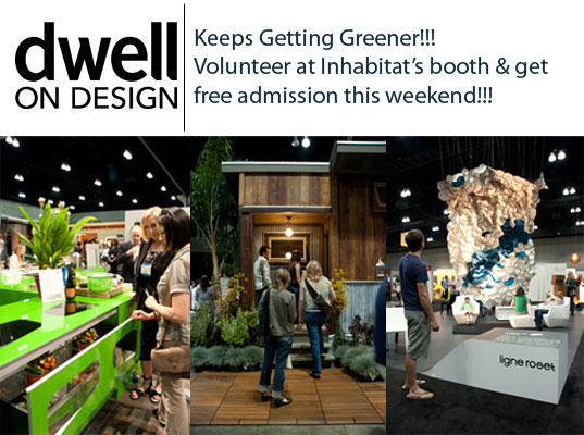 Inhabitat, Inhabitat LA, Inhabitat Los Angeles, Spring Greening Contest, Sustainable Events, Green Events, Sustainable Speakers, Sustainable Presentations, Green Presentations, Green Design Show, Sustainable Design Show