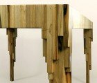 Godoylab’s Drip Table Turns Thinning Wood into a Beautiful Table