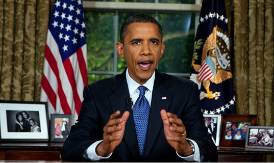 Obama addressed the nation about the Gulf Coast oil spill from the Oval Office. oval office address, obama's oval office address, clean energy push, obama pushes for clean energy, renewable energy push, obama pushes renewable energy, climate and energy bill, climate legislation, energy legislation, gulf coast oil spill