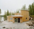 Villa Nyberg: A Passive Swedish Prefab with a Cool Circular Floorplan