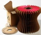 Banquito Cardboard Stool is 100% Recyclable and Perfect for Parties
