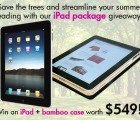 Win an iPad and Matching Eco Case (worth $549)