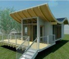 The Lamboo Solar Studio is a Curvy Eco Home Built from Bamboo