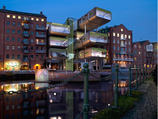 Aedas Contained Calls, Container, Design, Architecture, Citu, Architecture Journal, competition, sustainable design, green design, green building