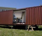 Shipping Container Pavillion Springs up in San Francisco Presidio