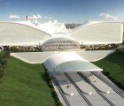 Calatrava Unveils Rail Station At Denver International Airport