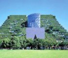 ACROS: A Giant Japanese Pyramid Blanketed in Green Grass