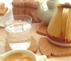 Toast Shaped Cork Coasters Make Breakfast More Fun to Eat