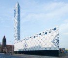 Gorgeous Dutch Power Plant is Completely Clad in Delftware Tiles!