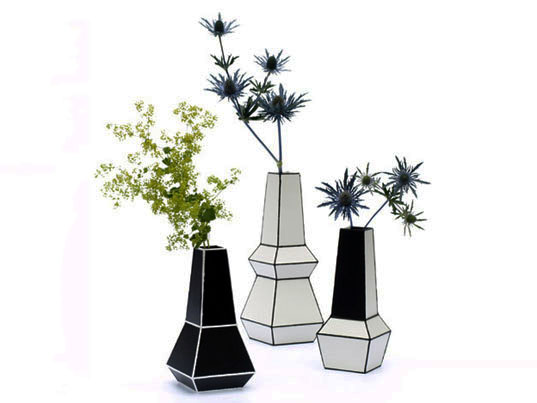 Recycled materials, recycled plastic, phil cuttance, weld vases, green interiors, green vases, recycled vases, eco-friendly vases, ABS plastic
