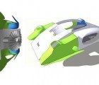 The FlowCut Solar Lawnmower Cuts Grass Using Sun Power