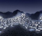Long Tan Park: Cascades of Box Homes Covering the Mountains of China