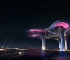 A Solar Powered Metallic Cloud Museum for Xiamen China