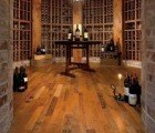 Upcycled Wood Flooring Gets Character from Old Wine Barrels