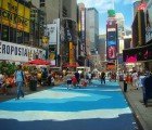 Aritist Molly Dillworth Creates a Tranquil Oasis in Times Square