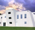 Geometric Solar Home Cuts Energy Usage in Half