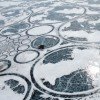 World’s Largest Artwork Created on Frozen Lake Baikal!