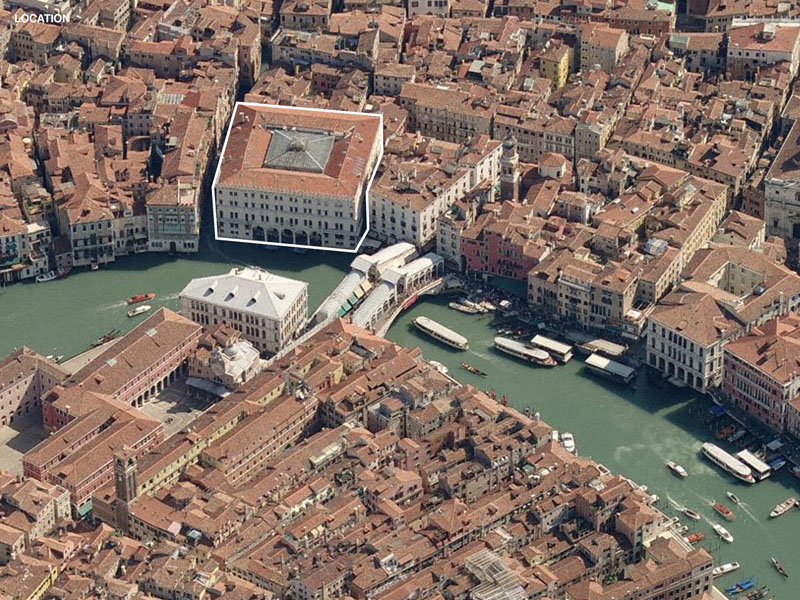 Fondaco, site Fondaco dei Tedeschi, office for metropolitan architecture, OMA, Venice, Italy, Historic preservation, historic renovation