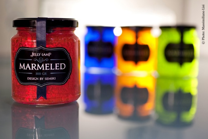 Green lighting, LED lighting, LED lamp, Semikistudio, Marmeled, Jelly Lamp