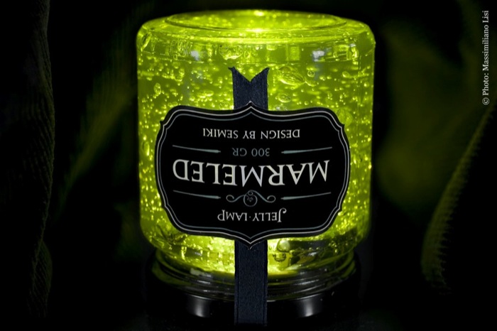 Green lighting, LED lighting, LED lamp, Semikistudio, Marmeled, Jelly Lamp