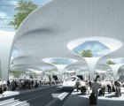 A Super Futuristic Net Zero High Speed Rail Station for Stuttgart