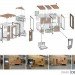 p.a.a.v, prefab office, student project, prefab construction, recycled materials, aia award