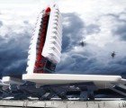 MASTODON Mobile Skyscraper is a Pop Up Disaster Relief Shelter