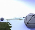 Inflatable Research Lab Rolls Across the Arctic Tundra