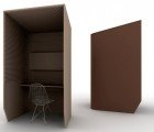 Buzzibooth is a Privacy Booth Made From Recycled PET Felt