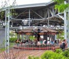 Fantastic New Solar Powered Carousel With Green Roof in NYC