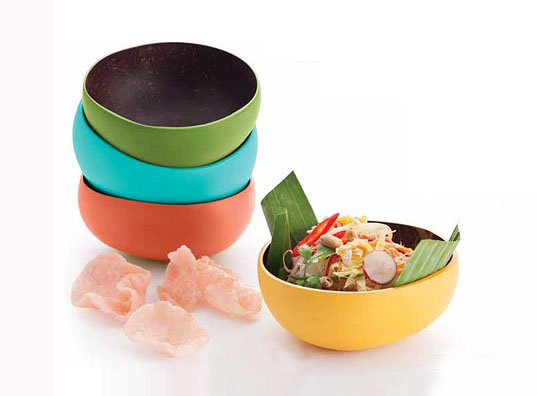 coconut bowls_ Coconut, coconut bowls, natural materials, sustainable materials, renewable materials, fruit bowls, green bowls, sustainable bowls, sustainable kitchen wear