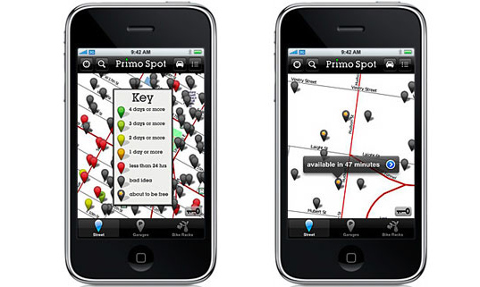 Green Driving Apps sustainable design, green design, green driving applications, mobile phone apps, green transportation, primospot